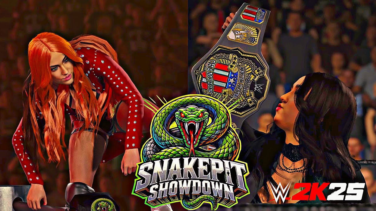 WWE 2K25: Ruby &lsquo;Dynamite&rsquo; Rae VS Maddie ASH || Women&rsquo;s United States Championship Match