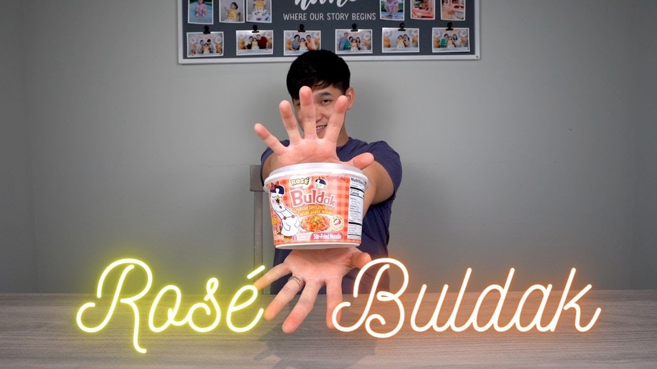 I Tried the Rose Buldak Glass Fire Noodle Challenge