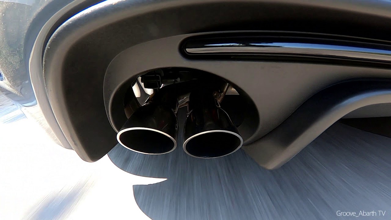 Abarth 595 Competizione Pops and Bangs Map Testing
