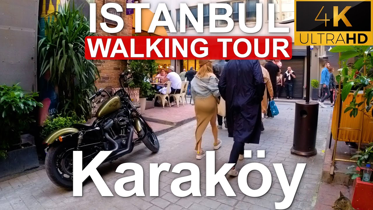 Karaköy, ISTANBUL | TurkeyR| May 2023 | Walking Tour  (4k Ultra HD 60fps)