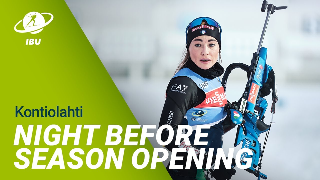 What's the feeling of the night before a new season starts?