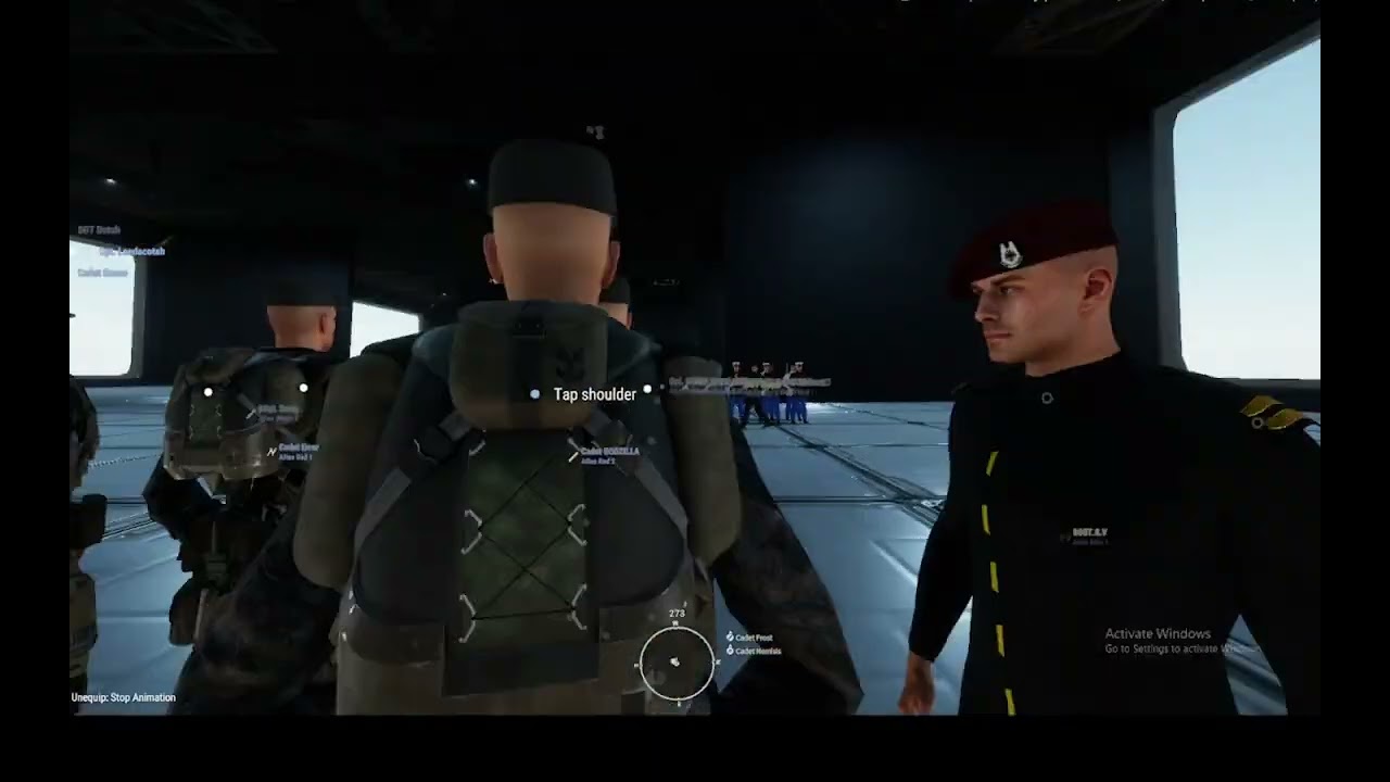 ODST CADET CEREMONEY