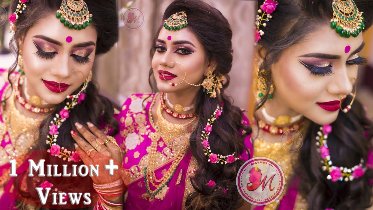 Best Makeup Tutorial for Indian Reception Bride || STEP-BY-STEP || Mayuri Sinha Sarkar
