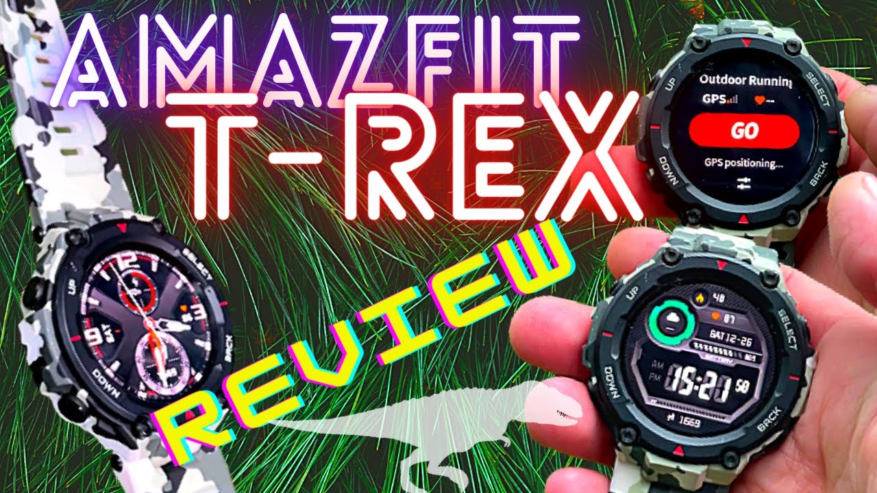 Жесткий характер Amazfit T-Rex Обзор | Умные часы для активного отдыха с ограниченным бюджетом