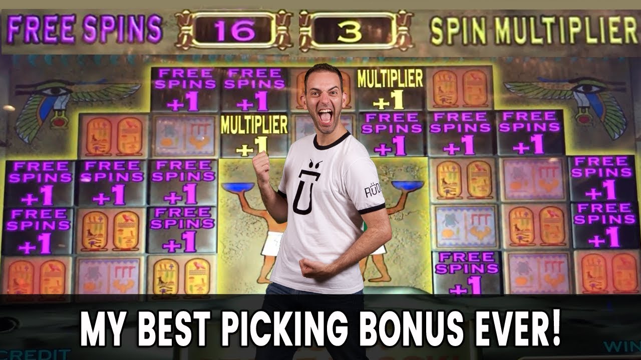 🤙 My BEST Picking Bonus EVER on 🔺 Pharaoh's Fortune Slots