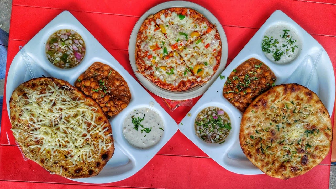 Amritsari Pizza Kulcha, Cheese Kulcha || Tandoori Special Kulcha || Delhi Street Food