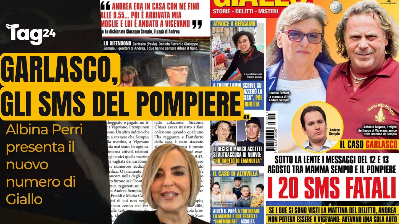 Garlasco, gli sms del pompiere possono incastrare Sempio: Albina Perri presenta il nuovo 
