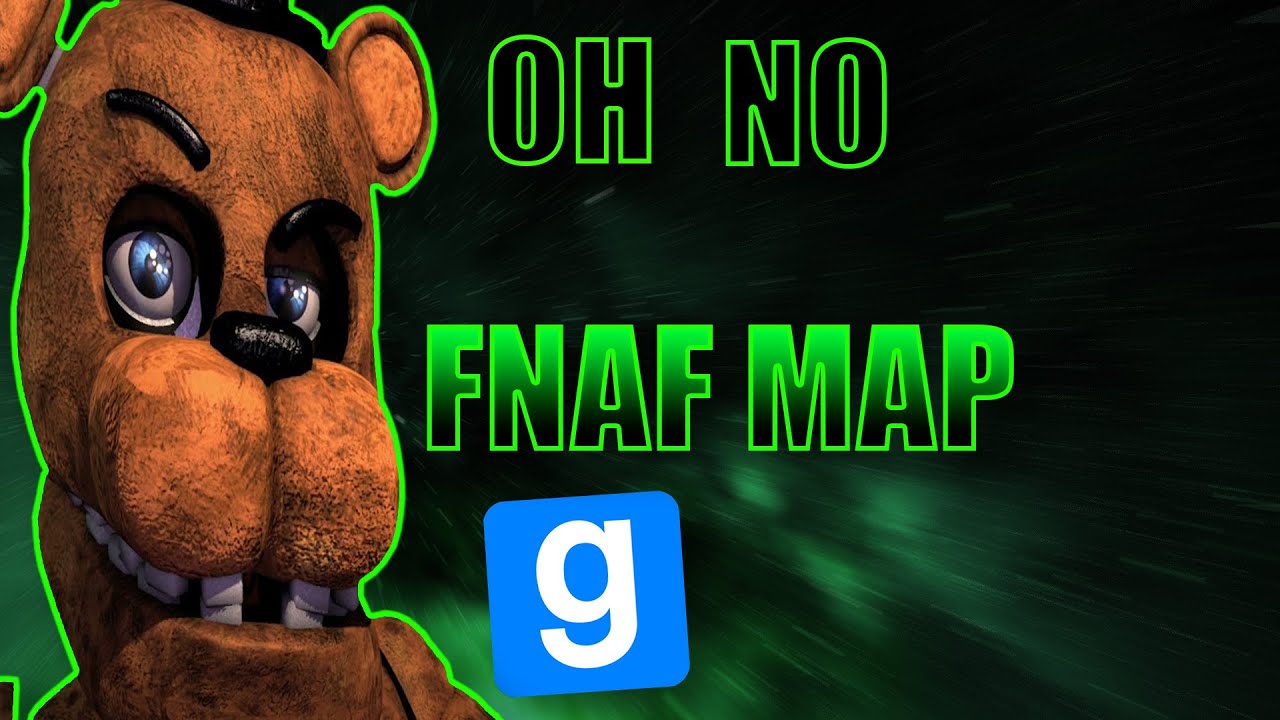 FNAF Map in Garry's Mod (Funny Moments With Xavier)