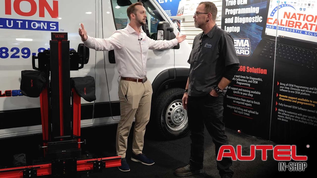 National Calibration drives mobile ADAS sales thanks to Autel's IA700