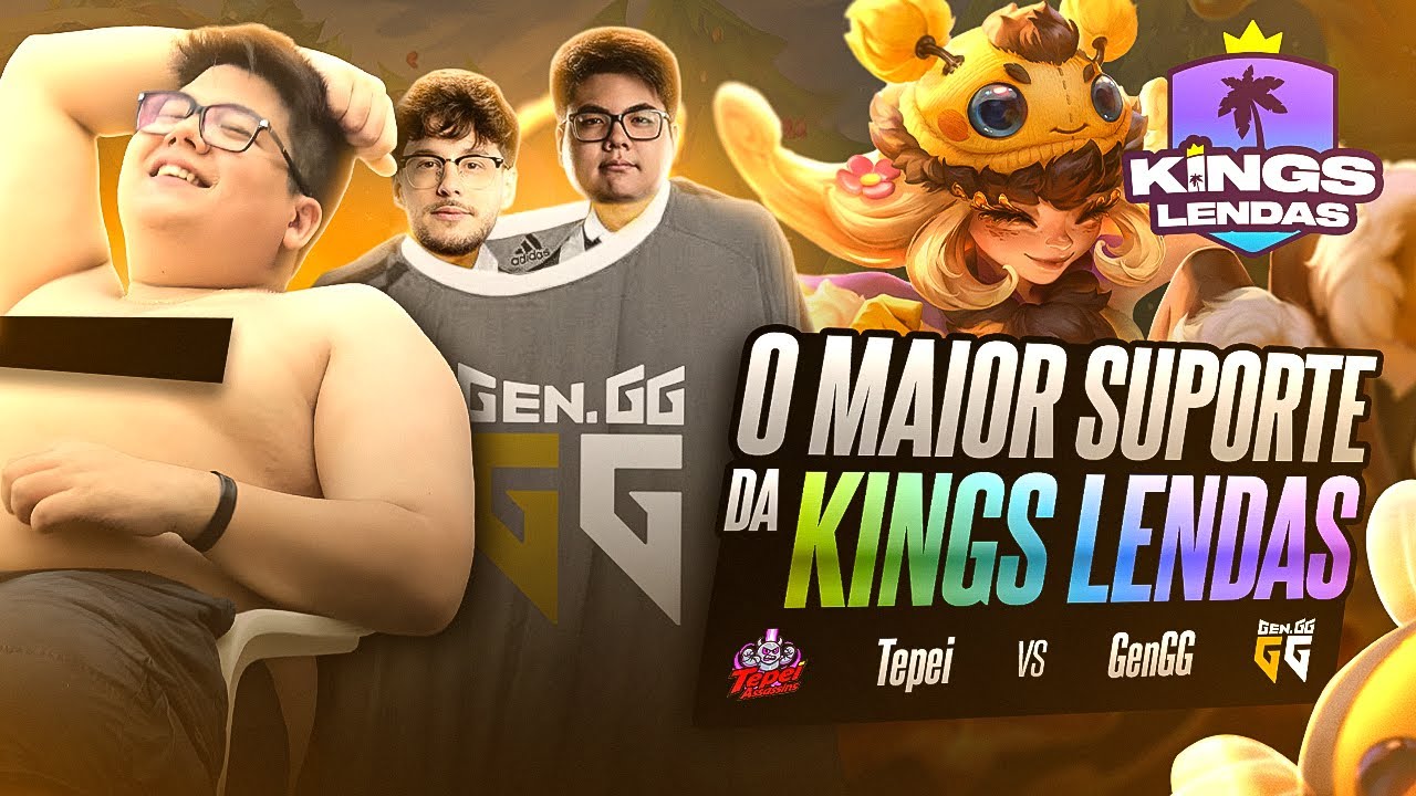GENGG x TEPEI | HAMBURGUESA PODE SONHAR COM O TÍTULO? - Kings Lendas