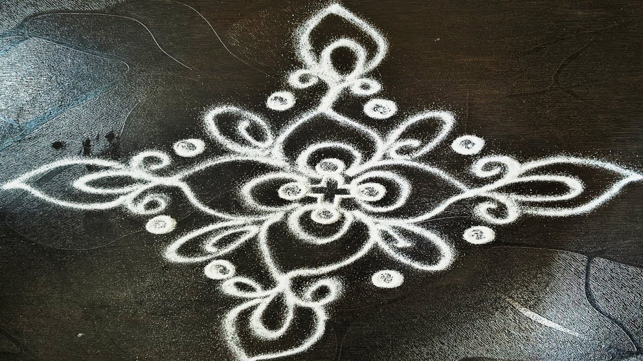 Daily Simple Rangoli for Beginners❤️ | Step by Step Rangoli Design |simple muggulu| ShriGRangoli Art
