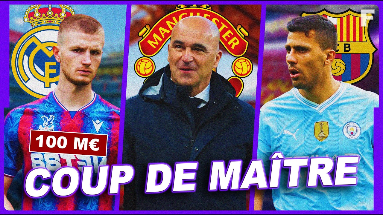 Man Utd a CHOISI son coach, Le Real Madrid MISE 100M€ sur Adam Wharton, Rodri BRADÉ au Barça