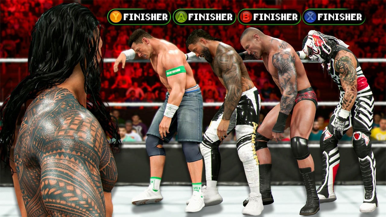 Что если бы у всех персонажей в WWE 2K26 было НЕОГРАНИЧЕННОЕ количество завершающих приемов?