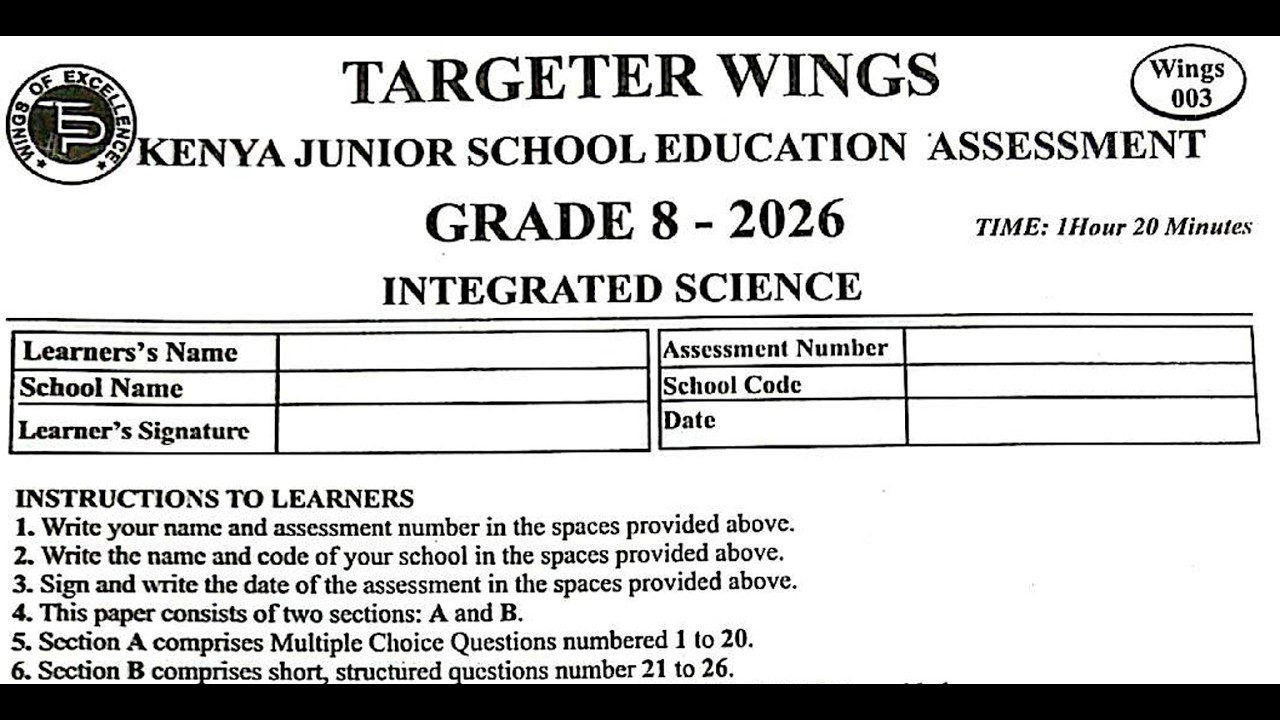 8 КЛАСС, ИНТЕГРИРОВАННАЯ НАУКА 🔥 TARGETER WINGS 003 (2026) РАЗДЕЛ A | ПОЛНАЯ ПЕРЕРАБОТКА