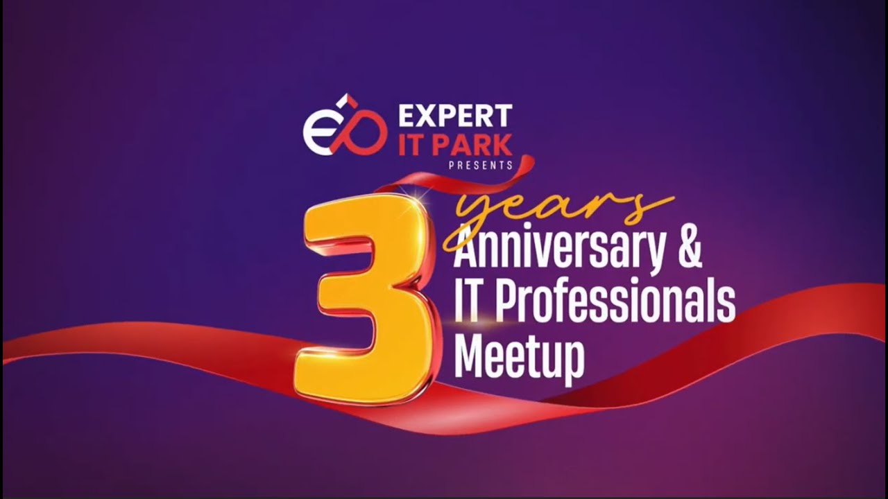 3 years celebration of Expert IT Park | IT professional Meetup | Motion Video