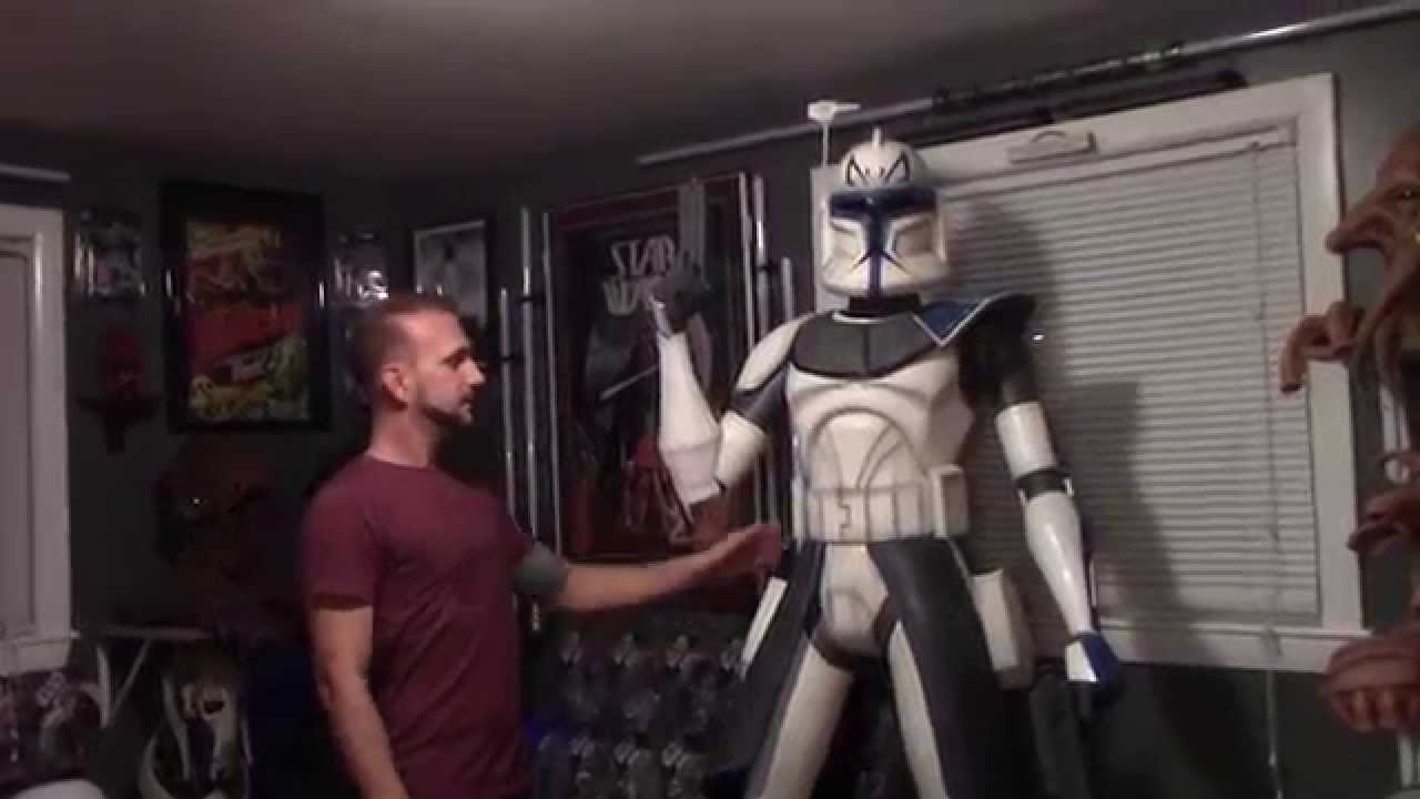 Star Wars The Clone Wars Life Size Captain Rex From Gentle Giant Only 200 Made!