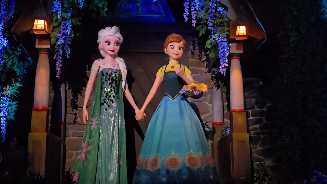 Frozen Ever After with updated audio-animatronics