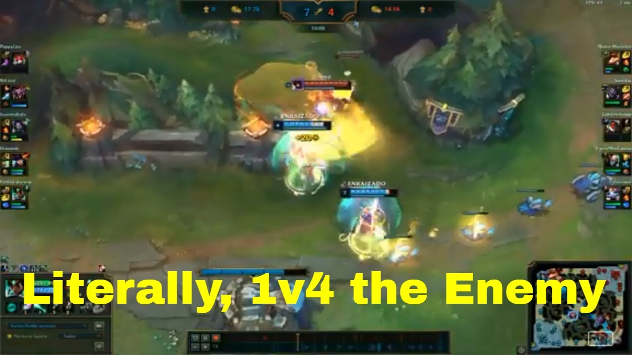 Nuguri Irelia Literally 1v4 the Enemy | FPX Nuguri