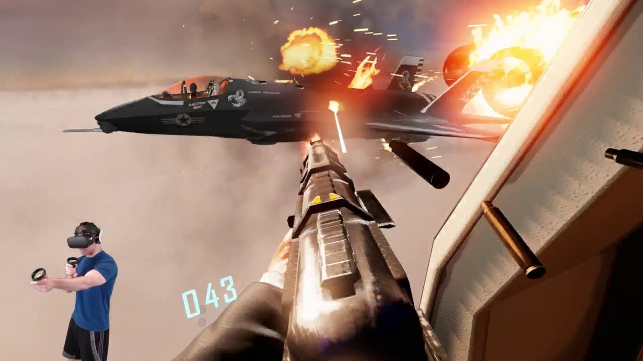 Defector VR All Branching Action Paths w/ Oculus Rift S