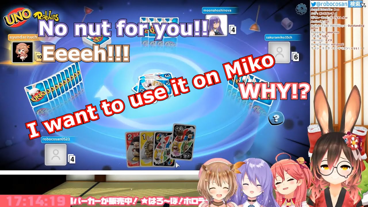 [Hololive Robocosan] Japanesia UNO Cute Moment