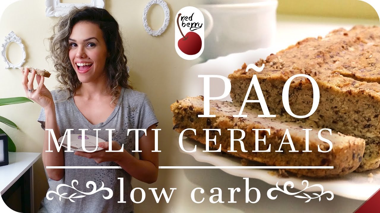 Pão Low Carb Com Fermento de Pão! | Multi Grãos e Fermentação Biológica
