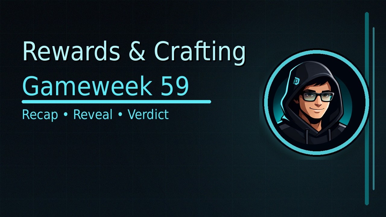 Gameweek 59 Recap
