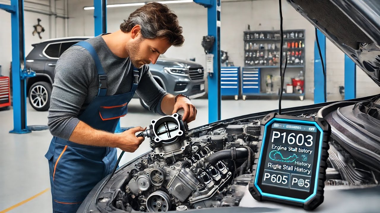 P1603, P1605 Toyota RAV4 2013-2018 Engine Stall History Rough Idling