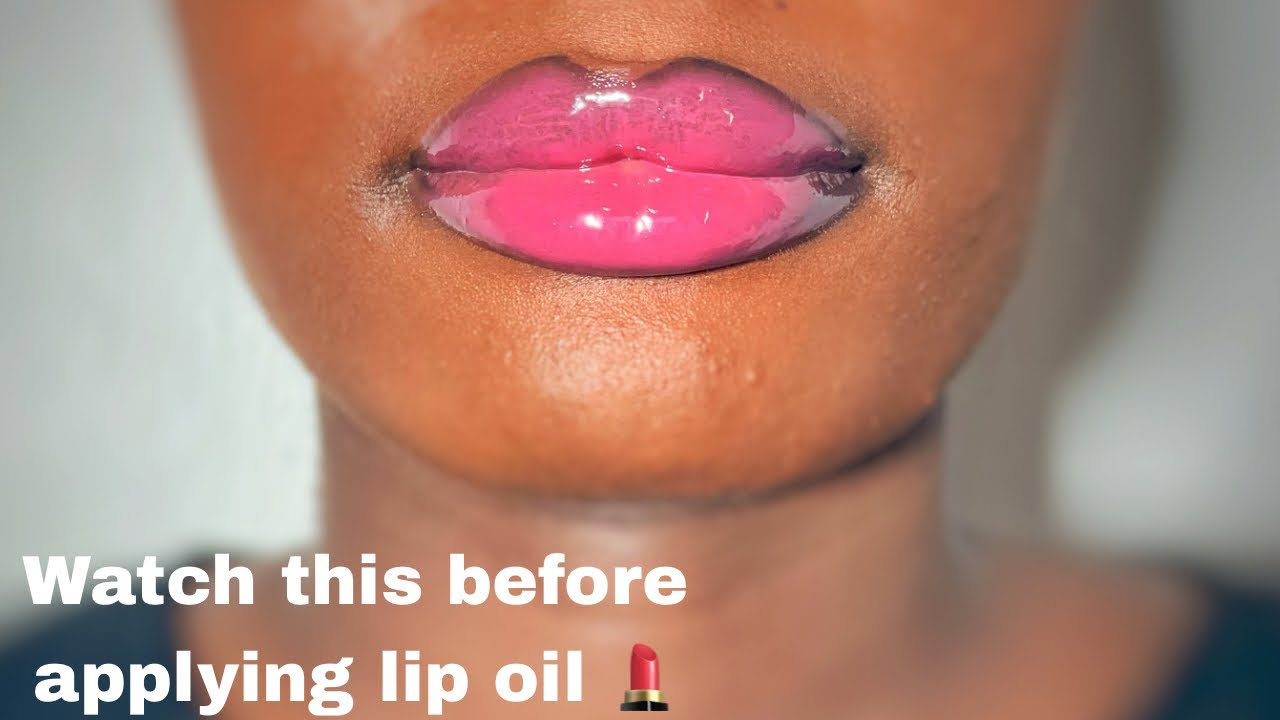 HOW TO APPLY LIP OIL CORRECTLY | BEGINNERS FRIENDLY TUTORIAL