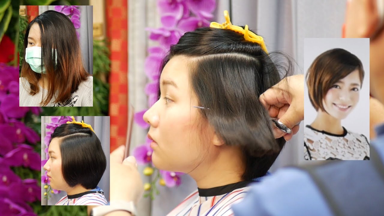 Beautiful short haircut change you look beautiful ตัดผมสั้น สวย สวย ดูสดใส
