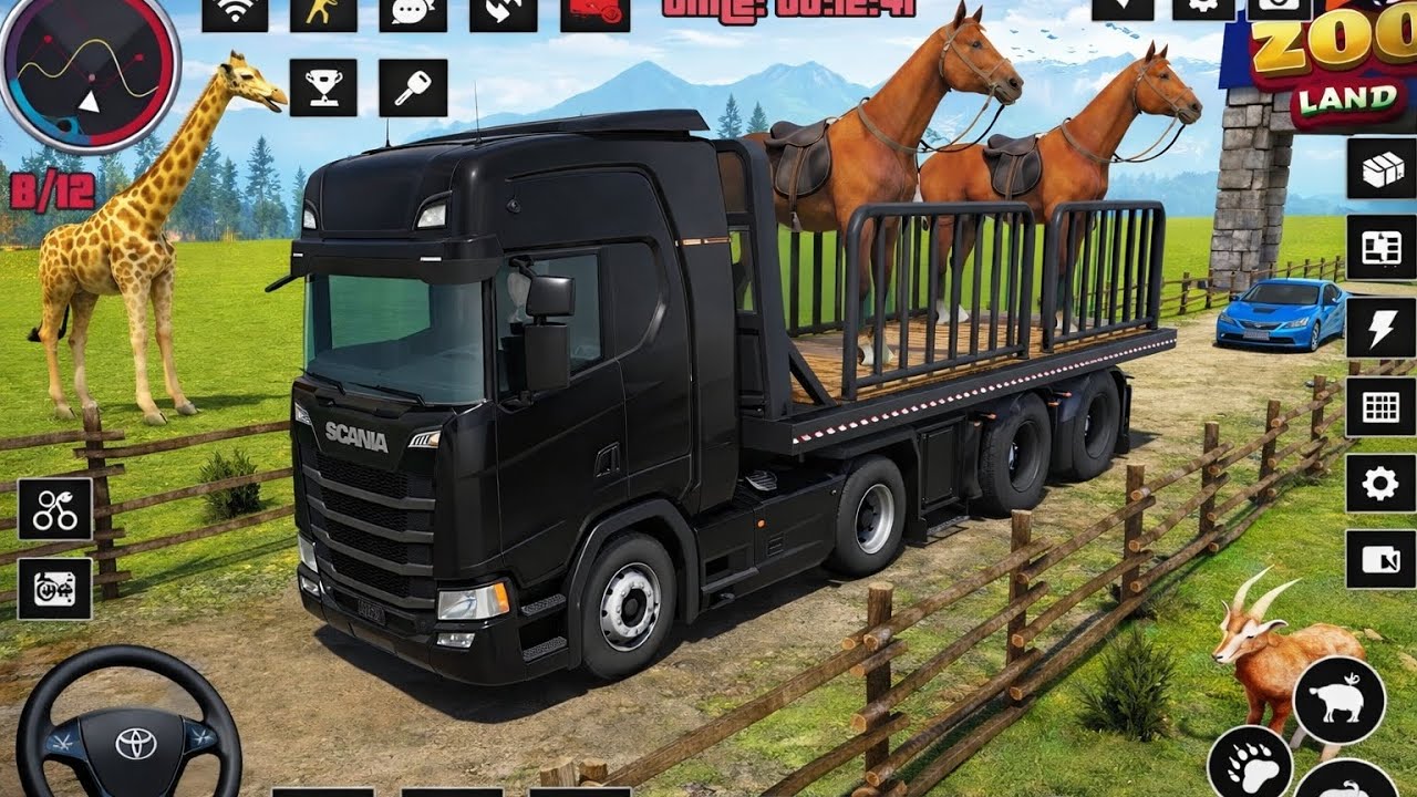 Animal Transportation Truck Simulator Gameplay 