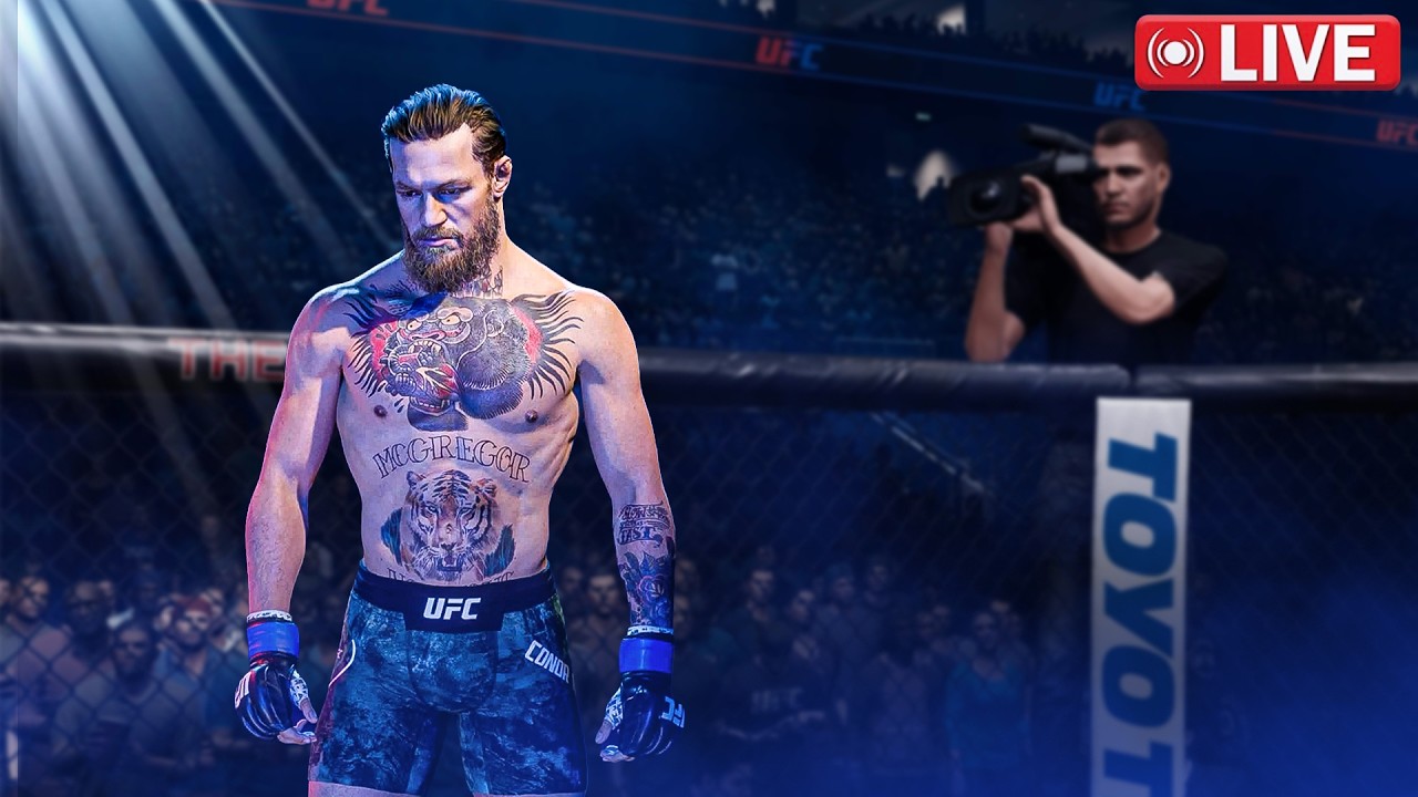 UFC 6 *ONLINE CAREER* RANKED STREAM!