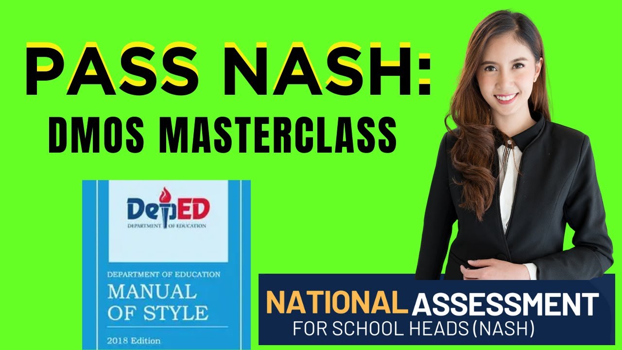NASH 2025 Review I DepEd Manual of Style (DMOS) Masterclass Review 