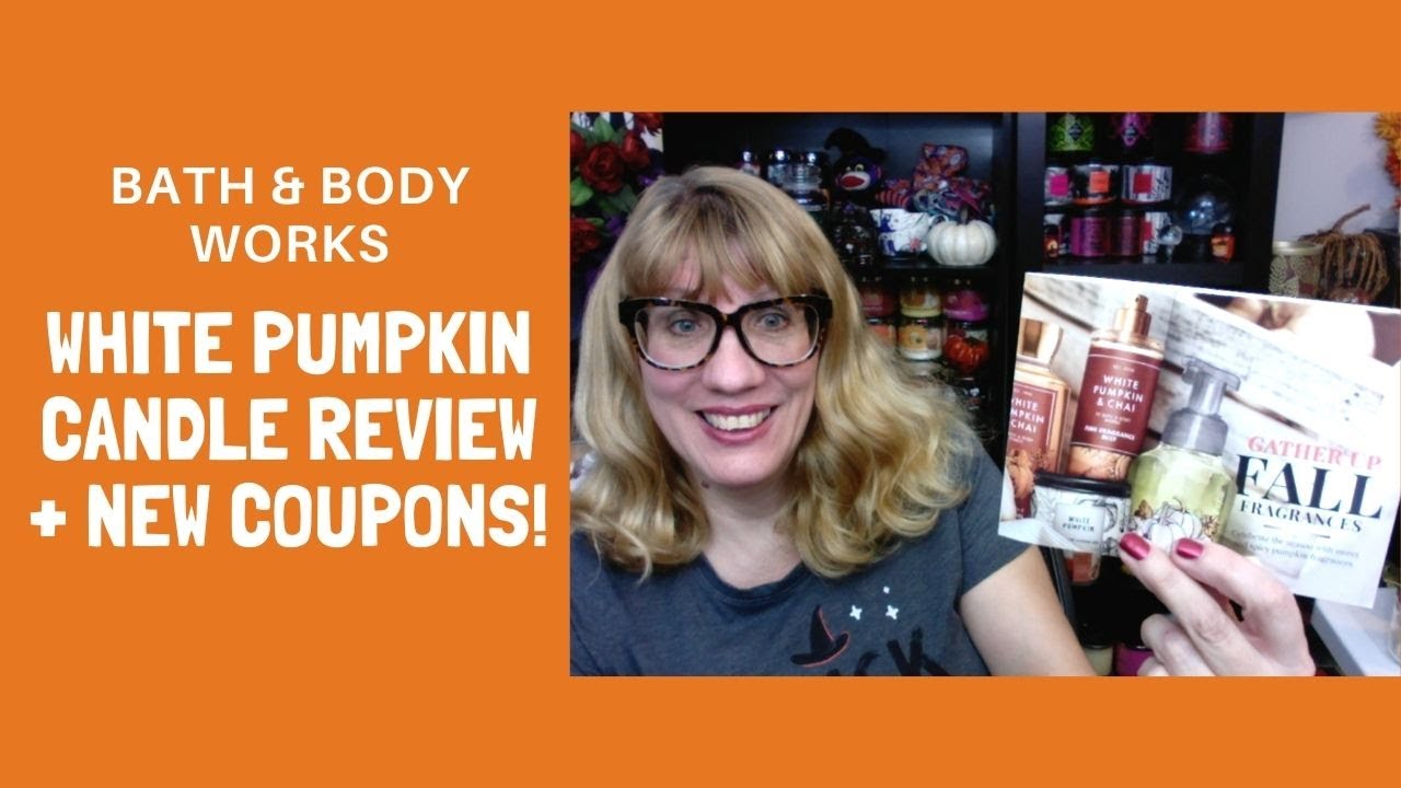 Bath & Body Works White Pumpkin Candle Review + NEW Coupons!