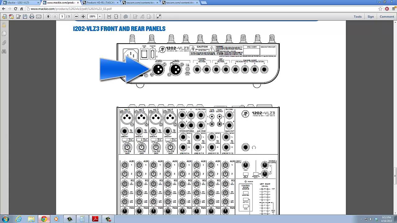 Connecting dBu to dBFS