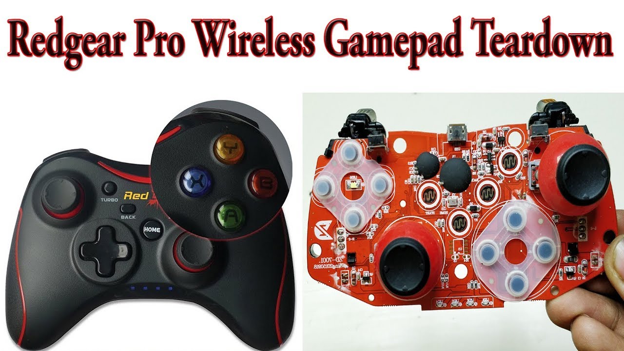 Redgear Pro Wireless Gamepad Teardown🔥