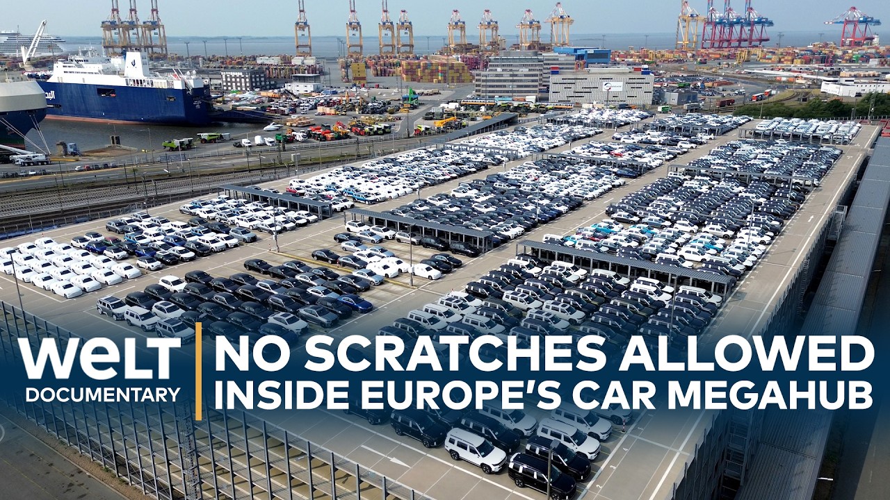 What Happens to Cars at Europe's Biggest Car Terminal? Documentary