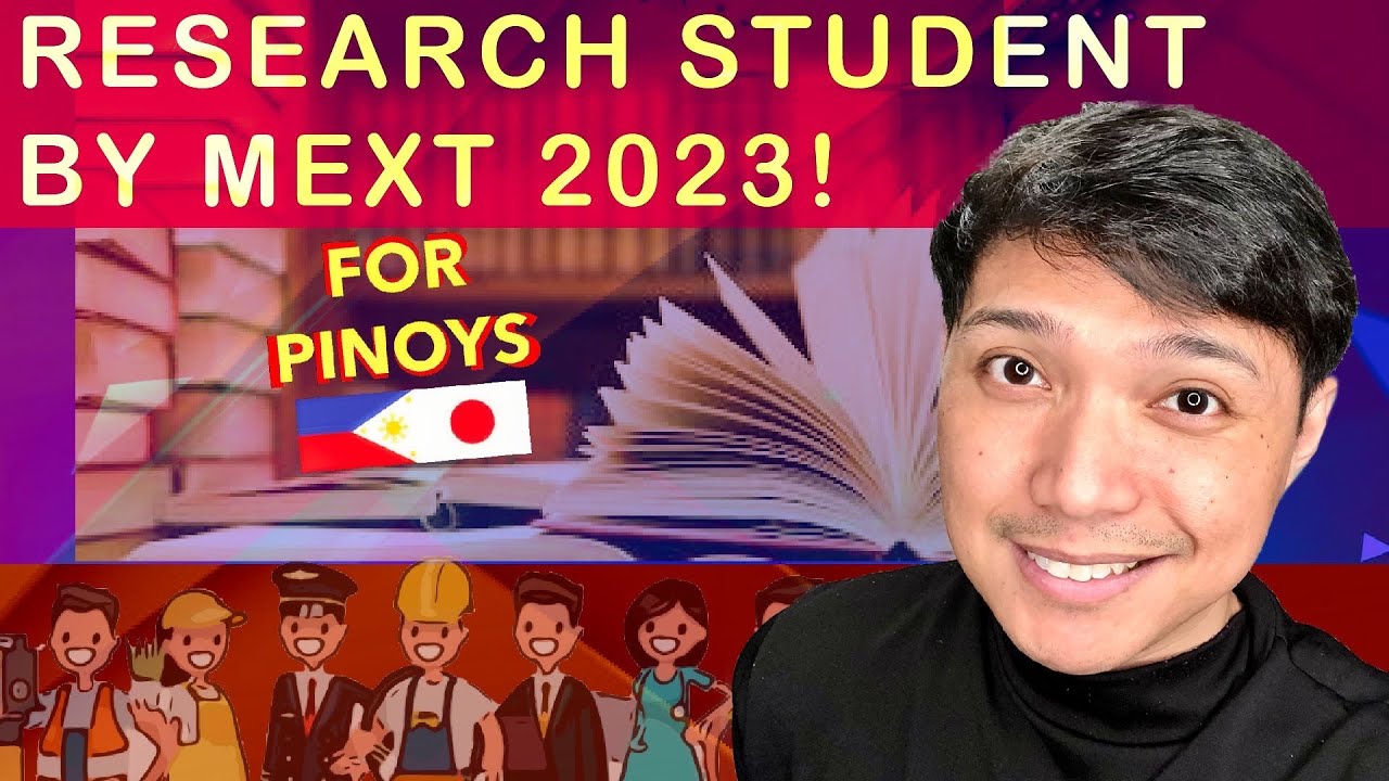 2023 MEXT SCHOLARSHIP RESEARCH STUDENT SCHOLARSHIP EMBASSY OF JAPAN IN THE PHILIPPINES #studyinjapan