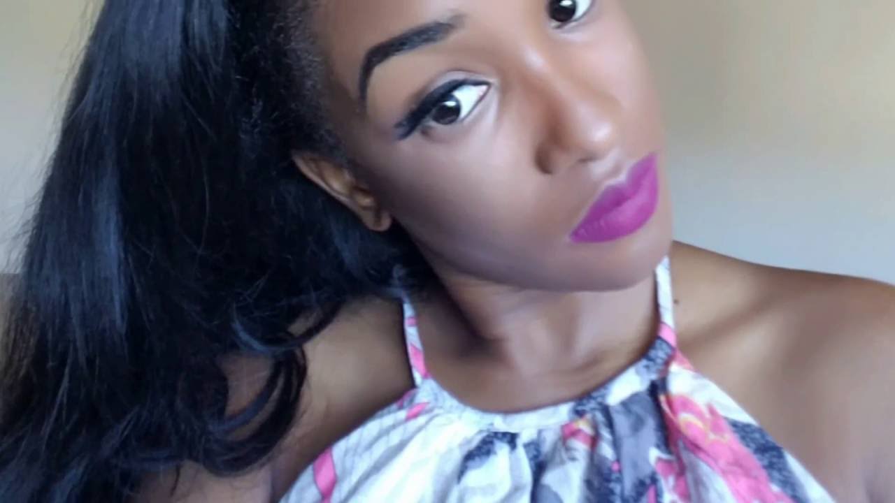 Highlight and Contour for dark brown skin