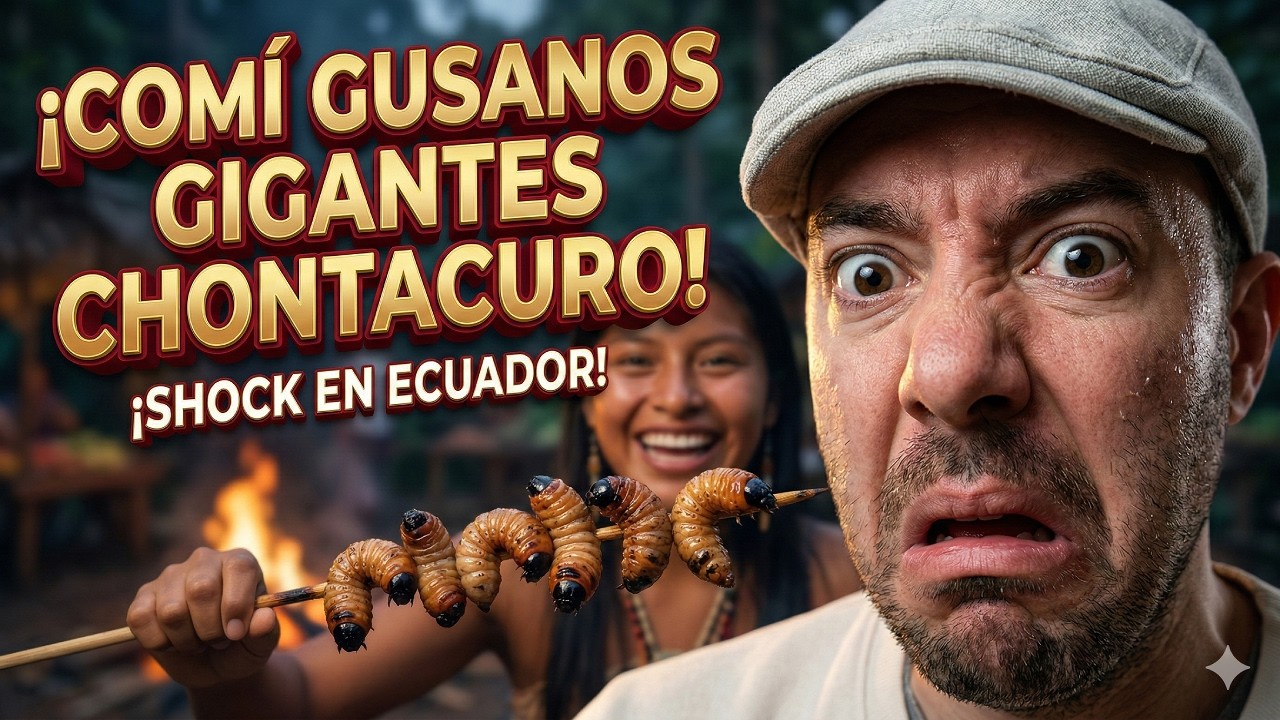 El SECRETO Mejor GUARDADO De ECUADOR: Salchiyucas y Chontacuros