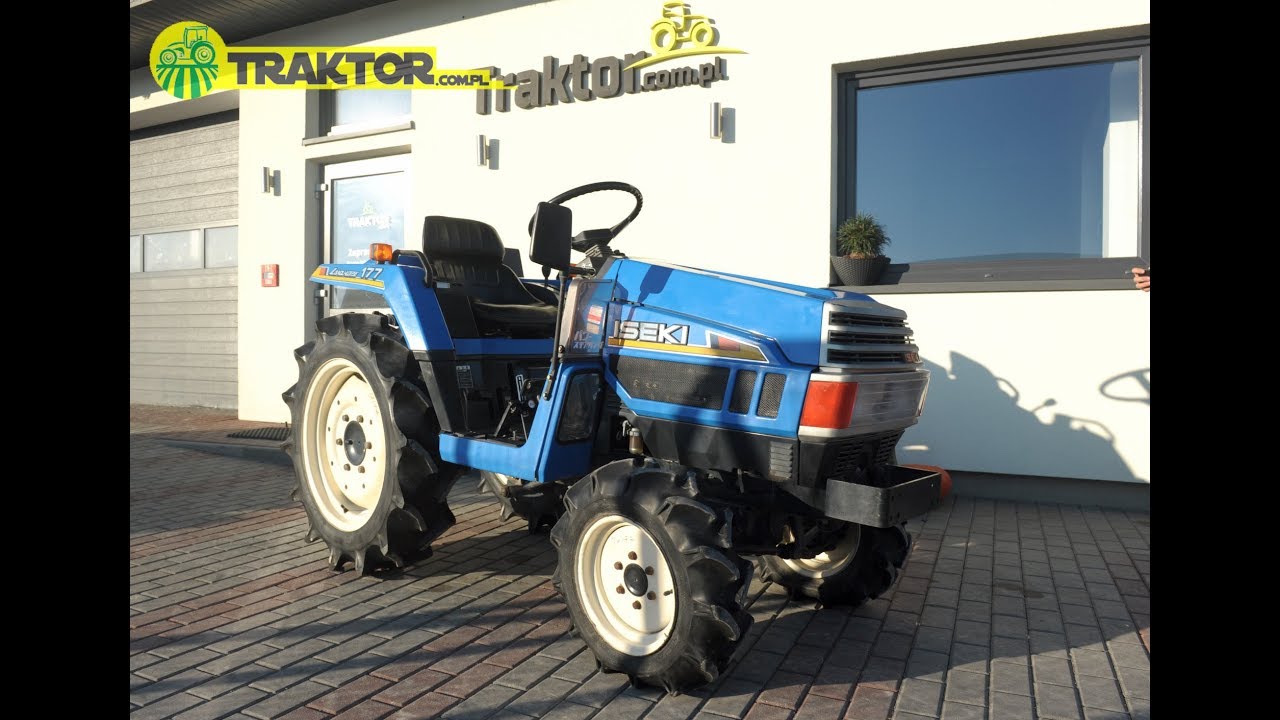 Iseki TU177 4x4 17KM TRAKTOR.COM.PL