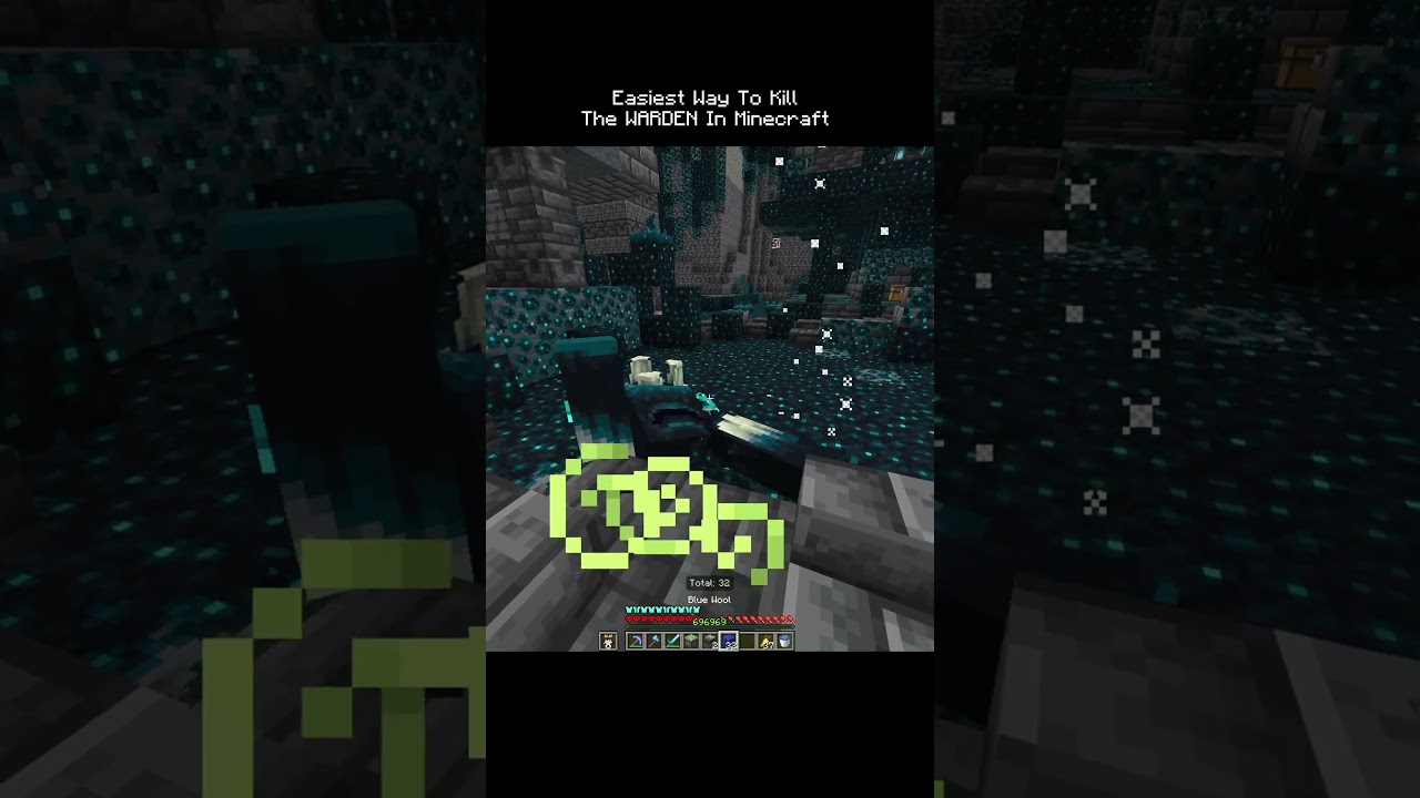 Easiest Way To Kill The WARDEN In Minecraft 