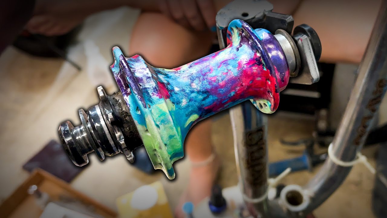 Не смог найти втулку BMX нужного мне цвета... поэтому сделал ее сам!