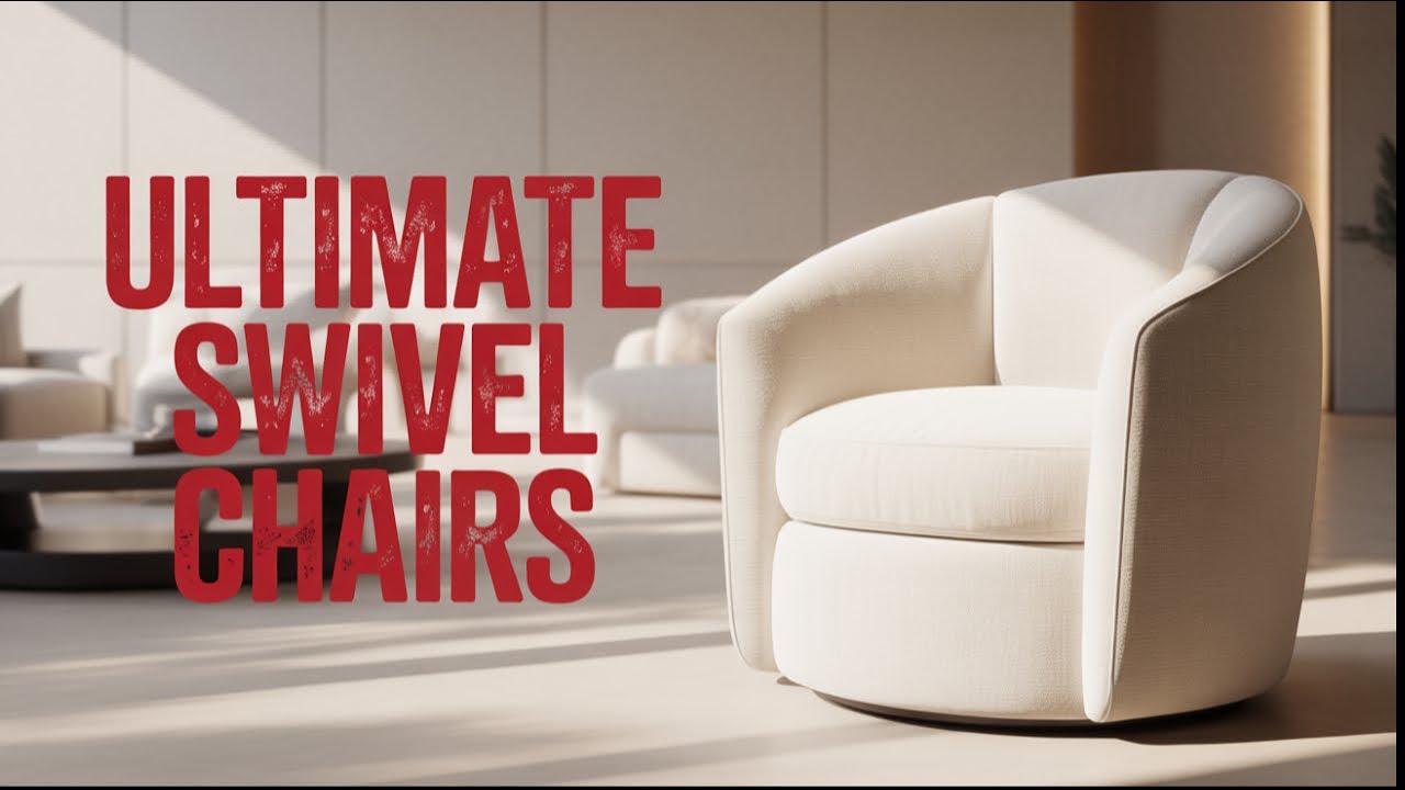 ✅Top 7 Best 360° Swivel Accent Chair in 2026 for Living Room, Bedroom, Reading Room! Buying Guide!