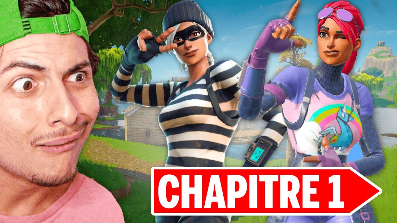 FORTNITE CHAPITRE 1 EST DE RETOUR LES AMIS !