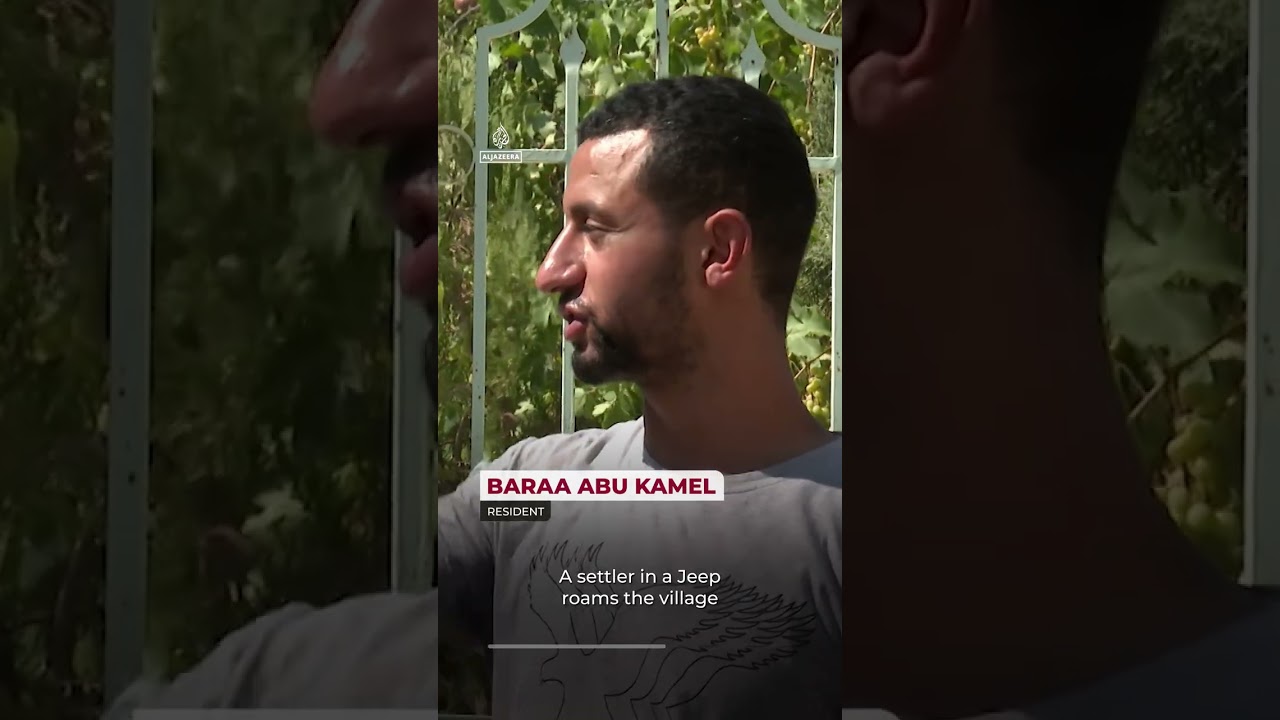 Israeli settler attacks rise as West Bank residents lose land | #AJ shorts