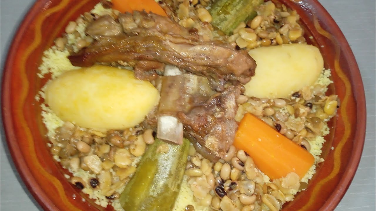 كسكس بالخليع وصفة تقليدية قبائلية بامتياز 🇩🇿