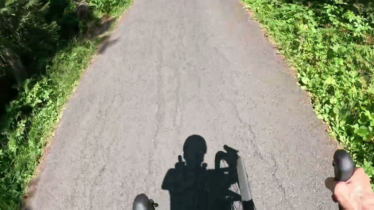 Popradské pleso na bicykli