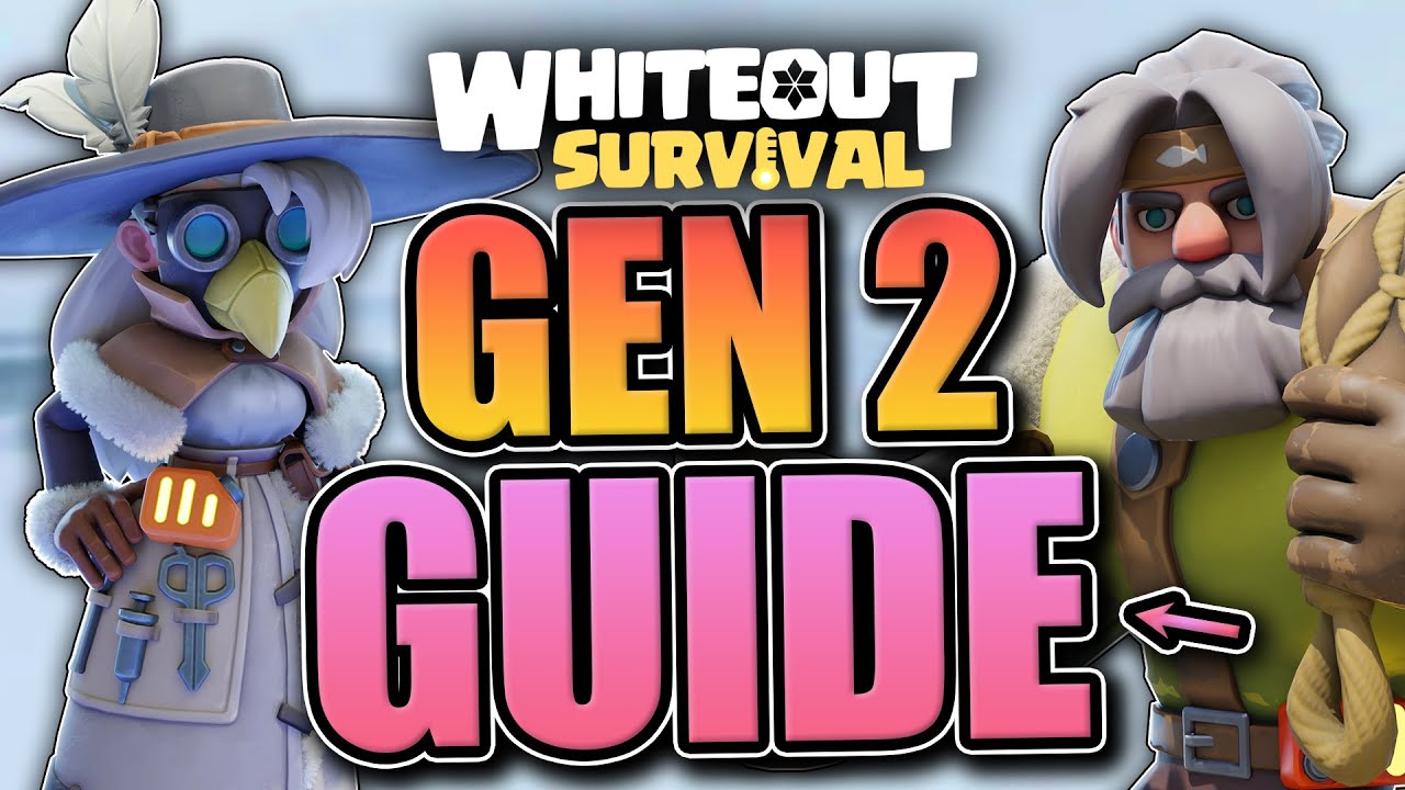 Must Know Generation 2 Heroes [Alonso, Flint, Philly should you max?] Whiteout Survival