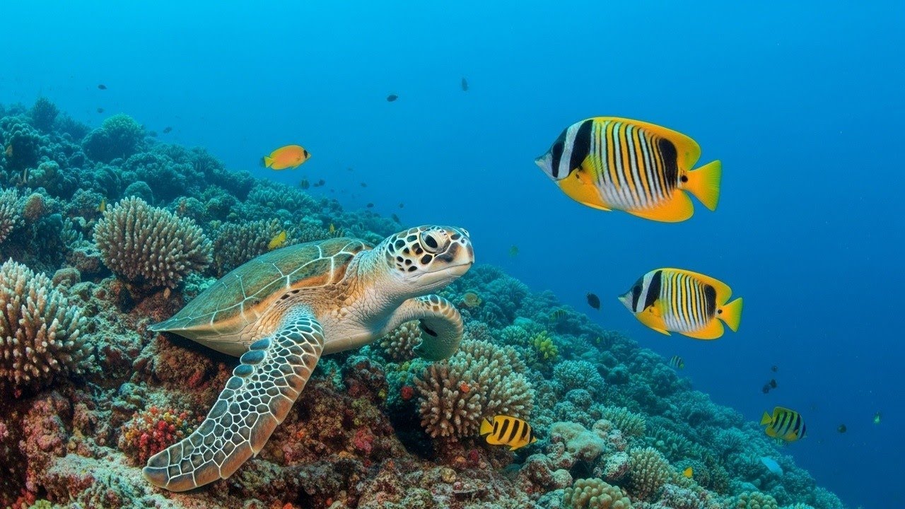 Gentle Underwater Sounds with Healing Night Vibes for Inner Peace