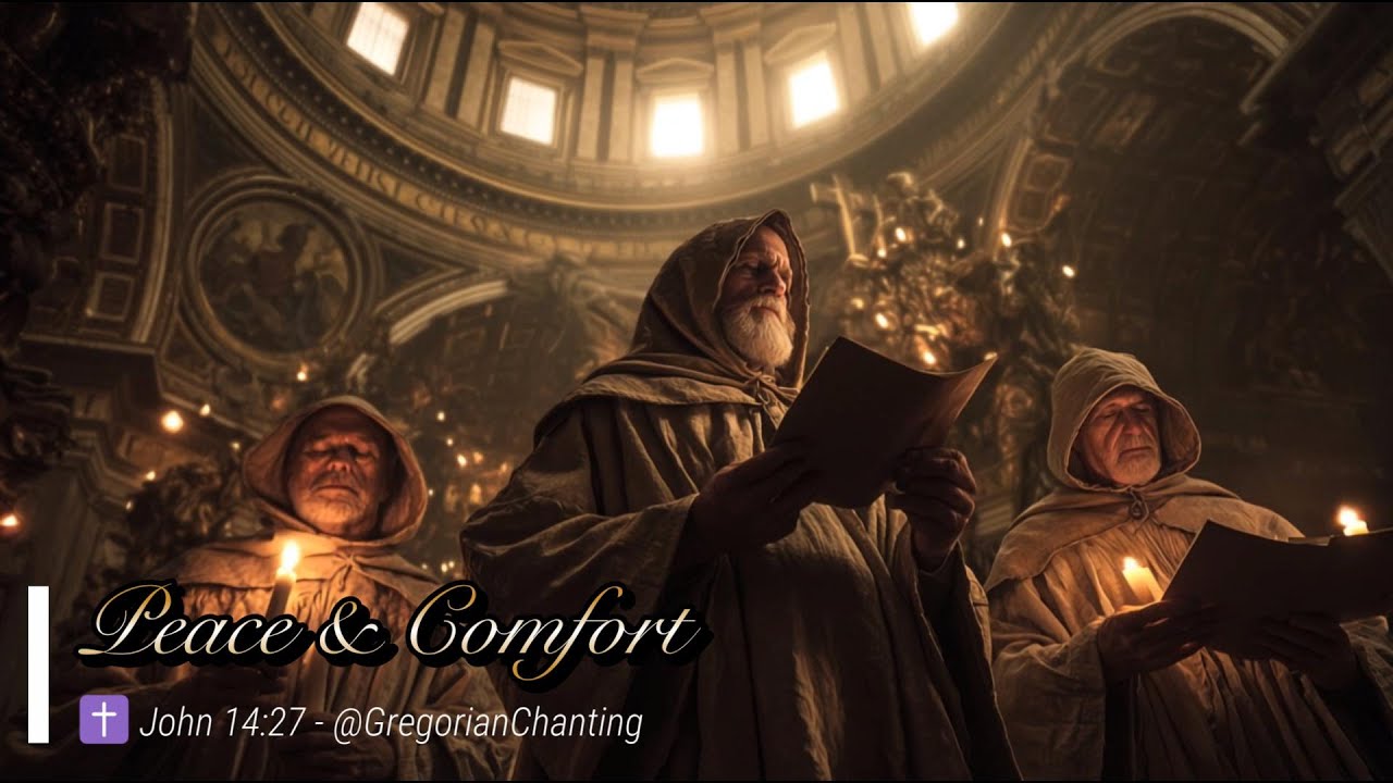 Gregorian Chant for Peace & Comfort ✝️ John 14:27